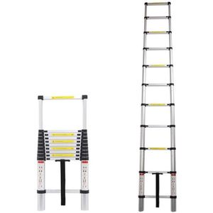 D/&S Vertriebs /Échelle t/élescopique en aluminium 5 m Charge maximale 150 kg