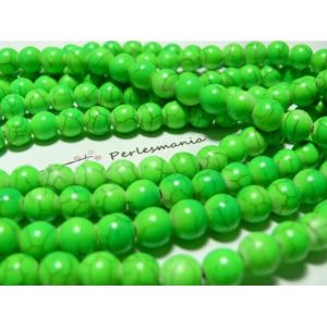 10pc Perles Shamballas Résine 10x8mm Vert Fluo 4558550009265
