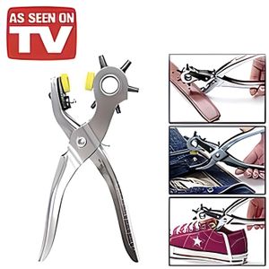 Pince Perforatrice en Cuir, Perforatrice Rotative Robuste avec 6 Poinçon  Interchangeables Trou Ceinture Pince pour Chaussures V A38 - Cdiscount  Beaux-Arts et Loisirs créatifs