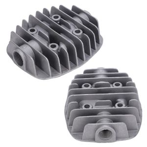 Lot de 5 plaques de soupape en métal en forme de languette pour