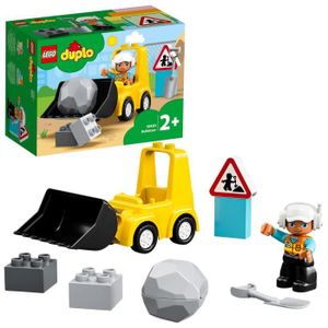 ASSEMBLAGE CONSTRUCTION LEGO® 10930 DUPLO Le Bulldozer, Engins De Chantier