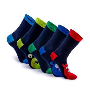 Chaussettes en coton pour grands garçons Chaussettes sans couture pour  enfants 10-12 ans 