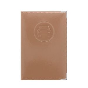 Porte-papiers croute de cuir carte grise - PC - CNI assurance H/F