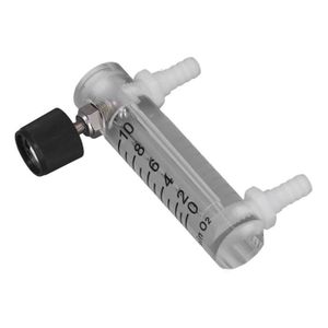 DÉBITMÈTRE Qqmora débitmètre de gaz à panneau Débitmètre de type panneau 0-10LPM Testeur de débitmètre de gaz acrylique bricolage plomberie