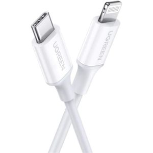 Câble USB C Lightning Charge Rapide Power Delivery Compatible avec iPhone 13/13 Pro/12/12 Pro/11/11 Pro/X/8/8 Plus Max/Mini/XR/XS SE 2020 AVIWIS Câble USB C vers Lightning 0.5M Certification MFi 
