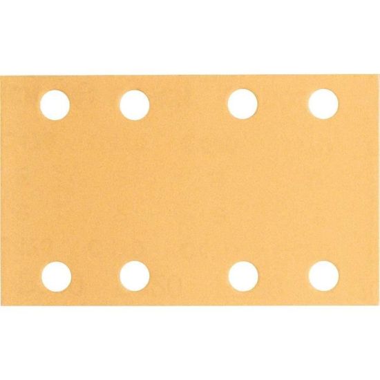 10 Feuilles Abrasives Bosch 180 Grain - 115x107mm Pour Ponceuse Orbitale, Bois & Peinture