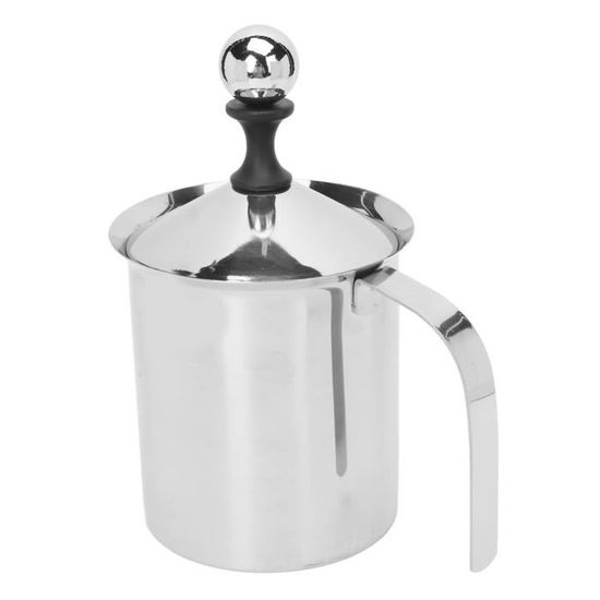 Tasse à Mesurer Acier Inoxydable 1,5L - Pour Latte Art, Mousse Lait, Machines Expresso