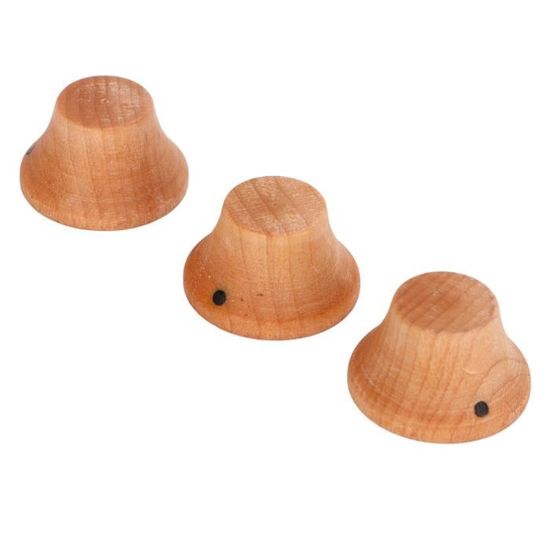 YINETTECH 4 Pcs Boutons Volume Guitare Électrique - Cadrans Acrylique Noirs Et Rouges Pour Epiphone Les Paul SG