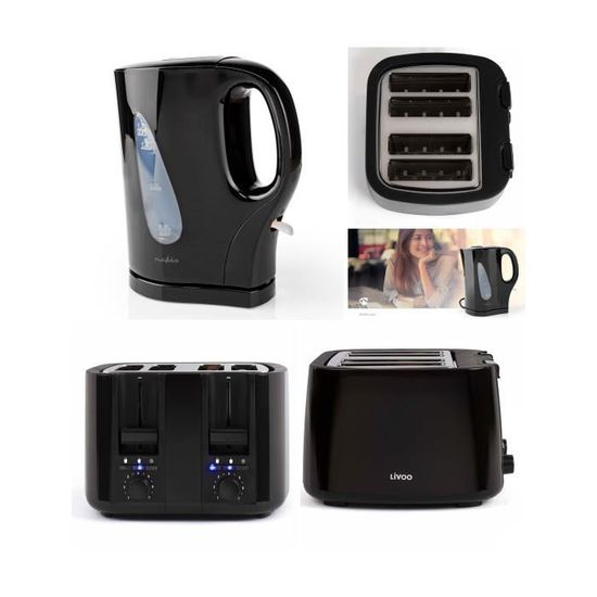 Bouilloire Électrique Sans Fil 1.7 Litre En Plastique, 2200 W, Jaune, Sc Wk 1080.1 Glb[H1554