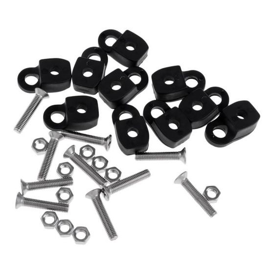 Mousquetons En Silicone Pour Bouteille – 2 Pièces Avec Anneaux, Double Trou, Léger Et Solide
