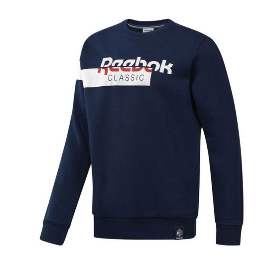 pull reebok homme argent