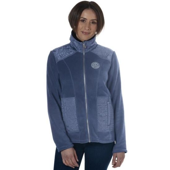 Veste équestre Femme Kerrits – Bleu Sarcelle, Fermeture éclair Intégrale, Taille XS, Occasion