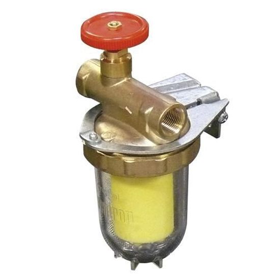 Filtre à Fioul Double Oventrop T30 006 05 - Filtration Performante Pour Chaudière Et Chauffage Central