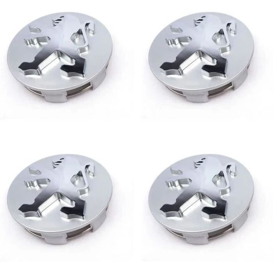 Cache-Moyeu Lamborghini 60mm 57mm 62mm 65mm 68mm - Enjoliveur Roue Étanché Antirouille