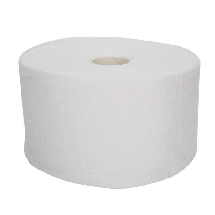 Fydun Papier hygiénique jetable Serviette de toilette jetable en coton  rouleau de nettoyage du visage papier de soie doux pour la