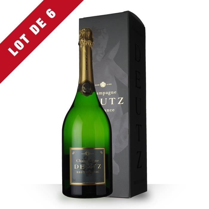 6X Deutz Brut 150cl Magnum - Coffret - Champagne