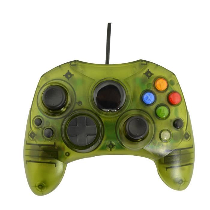 Manette de jeu filaire manette de jeu Type S pour m icrosoft x box Console jeux accessoires vidéo - Type Transparent yellow