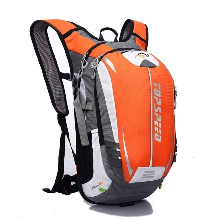 Sac à Dos,18L mode sac à dos hydratation Pack sac à dos étanche vélo route sac à dos sac à dos sacs - Type Orange
