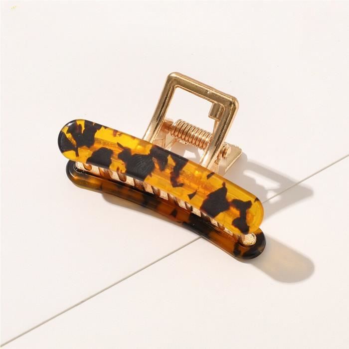 Nouveau acétate petite pince rétro sauvage carte Hairgrip Barrette cheveux griffes femmes filles cheveux acces TS23715