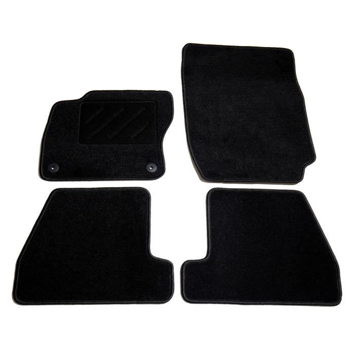 4011MAISON BEST•Ensemble de tapis de voiture 4 pcs,Set Tapis de Sol pour Voiture pour Ford Focus III