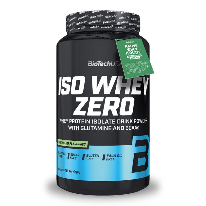 Iso Whey ZERO (908g) Biotech USA Pistache