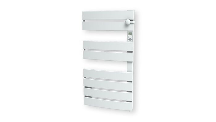 CAYENNE Nina 600 watts Radiateur Sèche-serviettes électrique à inertie - barre plates asymétriques