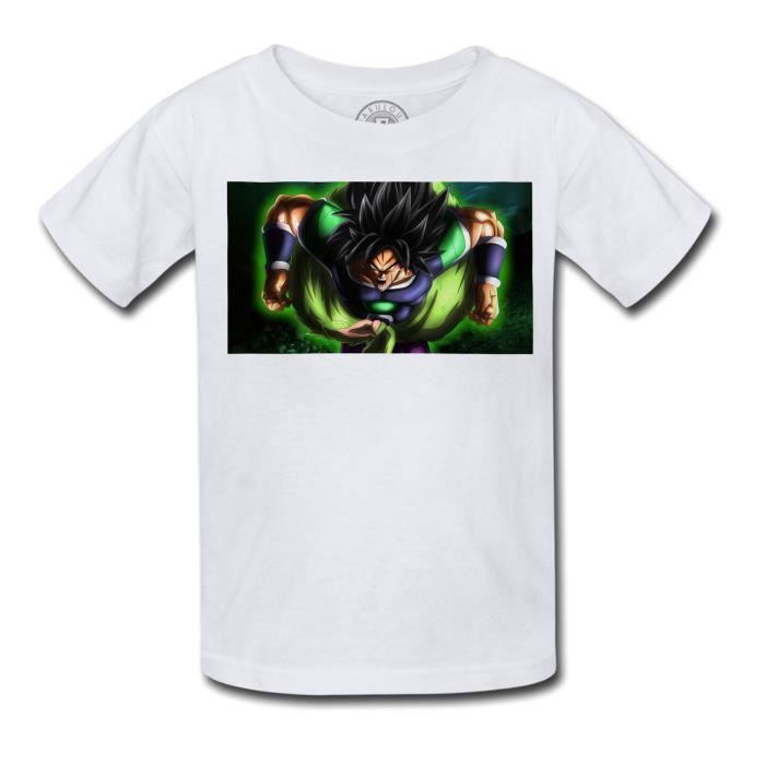 T-shirt Enfant Dragon Ball Z Super Broly Manga