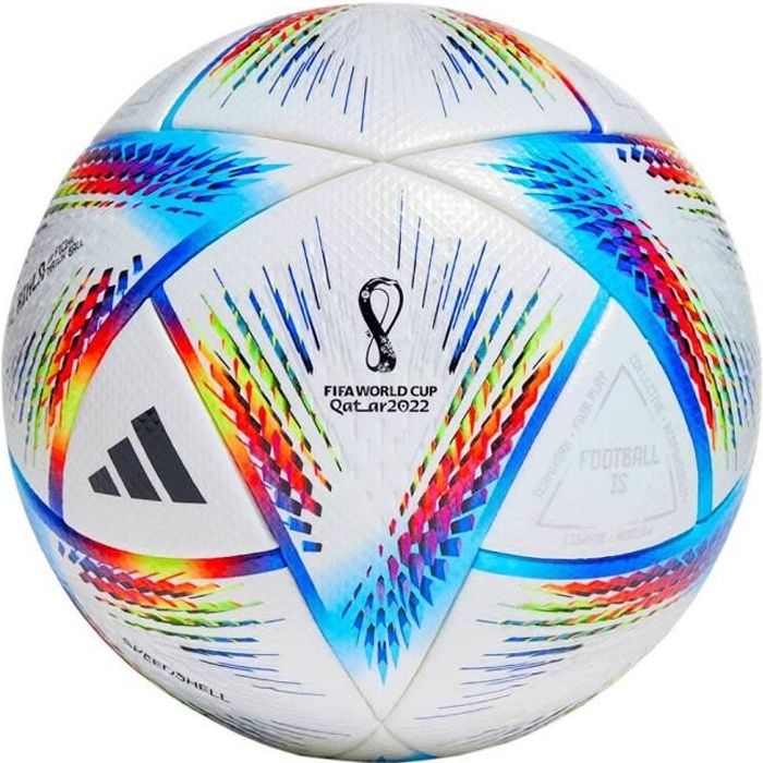 Balons ADIDAS AL Rihla Pro Fifa World Cup 2022 Orange-Bleu-Blanc