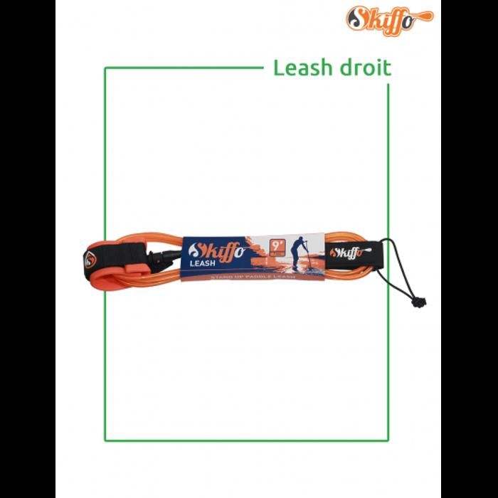 Laisse Leash droit pour Stand Up Paddle 9' Skiffo