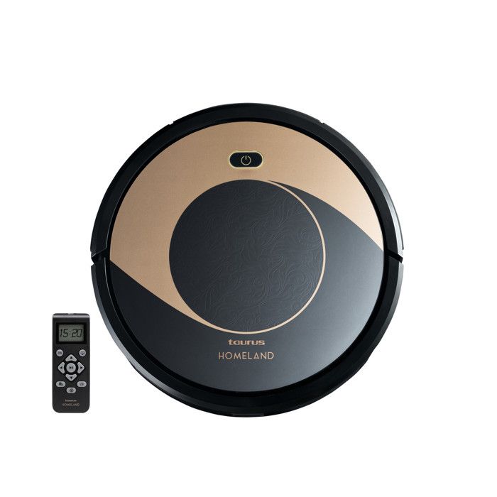 Taurus Homeland - Robot aspirateur connecté 3 en 1 avec télécommande