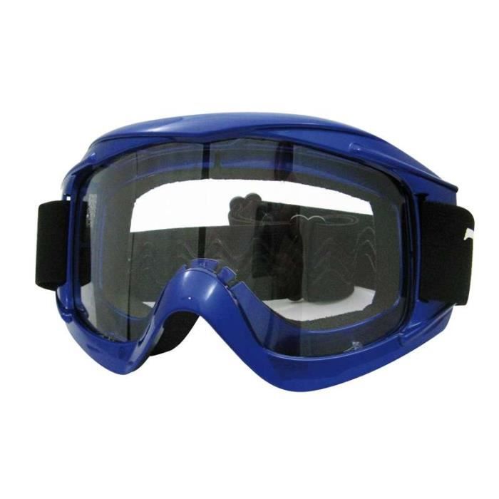Masque moto cross Torx ECO MX-S Bleu