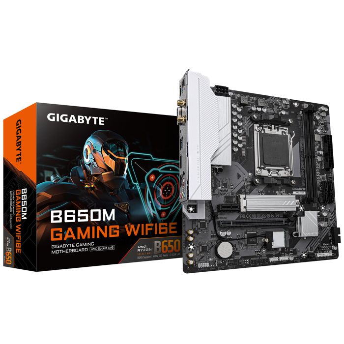 Gigabyte B650M GAMING WIFI6E - vue 8