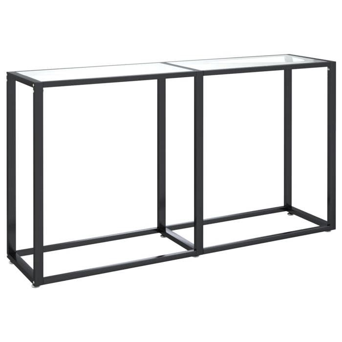 JILLS - Console Meuble - charge 20 kg - Table console - VIDAXL - Transparent 140x35x755cm Verre trempé OCT58700737