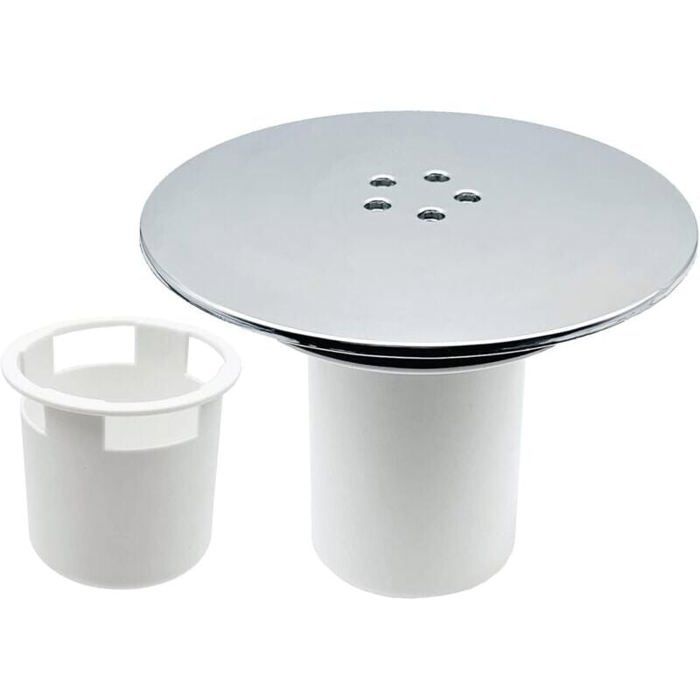 Bonde Évier 82 Mm Avec Tenon 8x24 Mm – Compatible Blanco 125561, Passoire 24 Fentes Métal