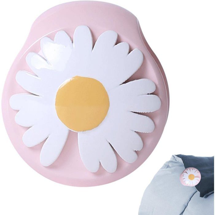 Fixateur de courtepointe avec clips antidérapants Lot de 1 ABS Rose ou Bleu 4 41 x 3 96 x 3 34 cm Fixateur de courtepointe avec clips antidérapants Lot de 1 ABS Rose ou Bleu 4 41 x 3 96 x 3 34 cm