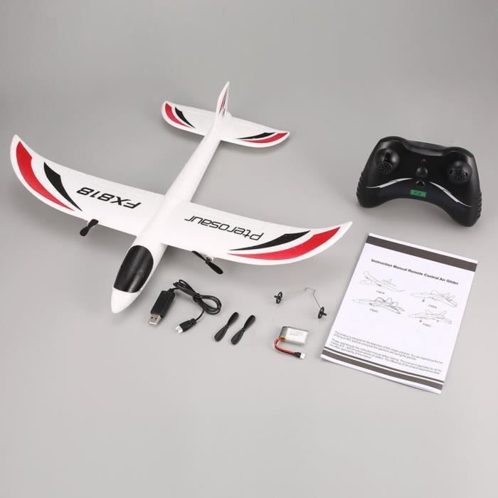 Avion Enfant FTJKGH Avion RC BF-109 3 Canaux | Gyroscope 6 Axes 2.4GHz | Débutants Enfants 38cm Avion Telecommande Enfant
