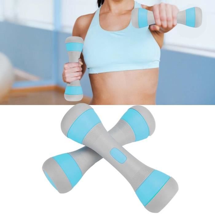 Haltère 2 Kg – Unité, Bleu – Pour Musculation, Renforcement Et Fitness – Compact, Polyvalent, Approuvé Par Des Experts