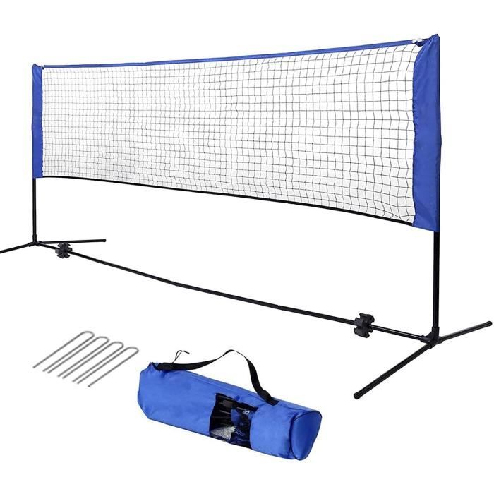 Filet De Badminton Portable - Pour Pickleball, Tennis, Volley, Football, Enfants, Intérieur/Extérieur