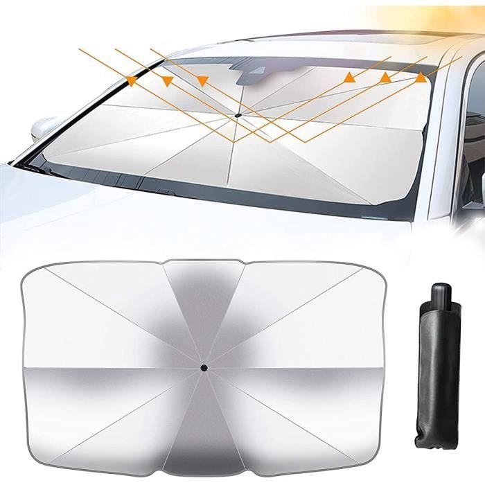 Pare-Soleil de Pare-Brise de Voiture, pour Audi A1 Pare-Soleil de fenêtre  Avant de Voiture Pliable, Protection Solaire