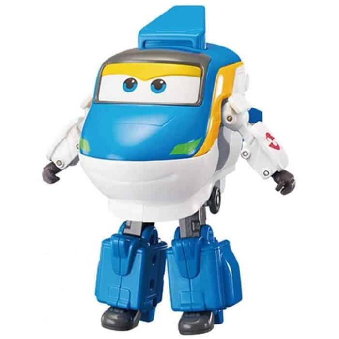 Figurine Sally Super Wings Transformable En Robot - Version électrique, Couleur Violette, Pour Enfants Dès 3 Ans