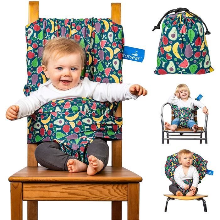 La chaise haute de voyage primée portable originale, réglable, lavable,  sûre et pratique pour les enfants de 6 à 30 mois[242] - Cdiscount  Puériculture & Eveil bébé