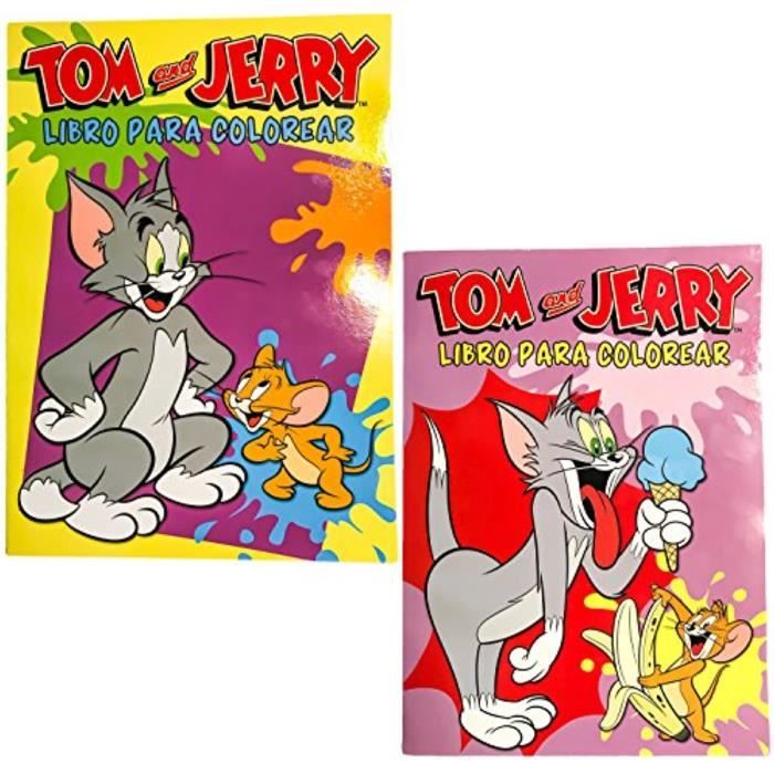 Jeu De Coloriage Zhf8a Tom And Jerry Coloring And Activity Book Set Achat Vente Jeu De Coloriage Dessin Pochoir Cdiscount