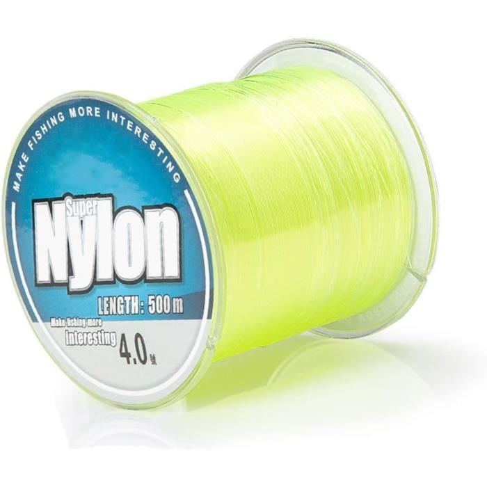 Lai Fishing Fil De Pêche Nylon 50m - Bas De Ligne, Taille 10/100