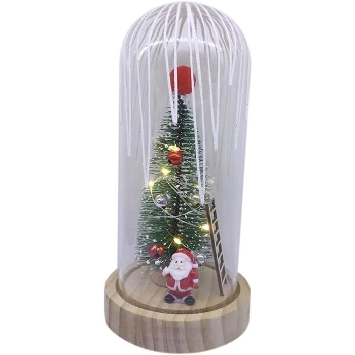 Décorations De Noël Pour Sapin De Noël, Sapin De Noël Dans Un Dôme En