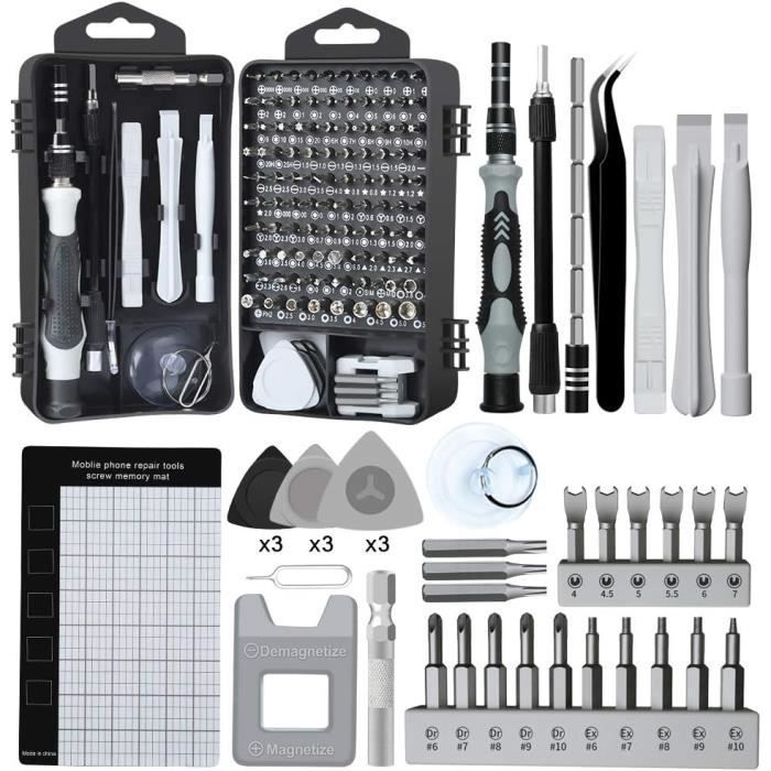 Boîte à outils pour modélisme miniature maquette coffret mini tournevis pour petits bricolages - Bricolage