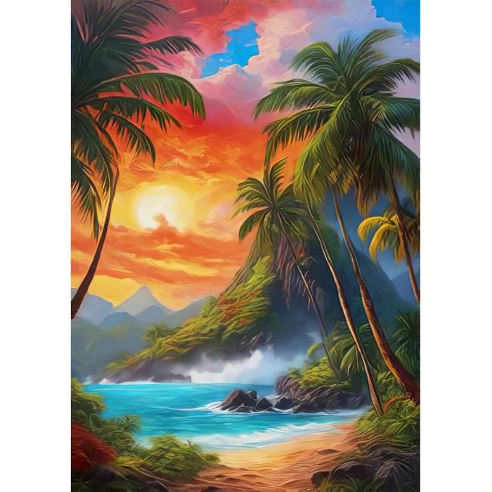 Kit Diamond Painting 5D Complet - Paysage - Peinture Diamants Adultes MEIYUDA - Loisir Créatif