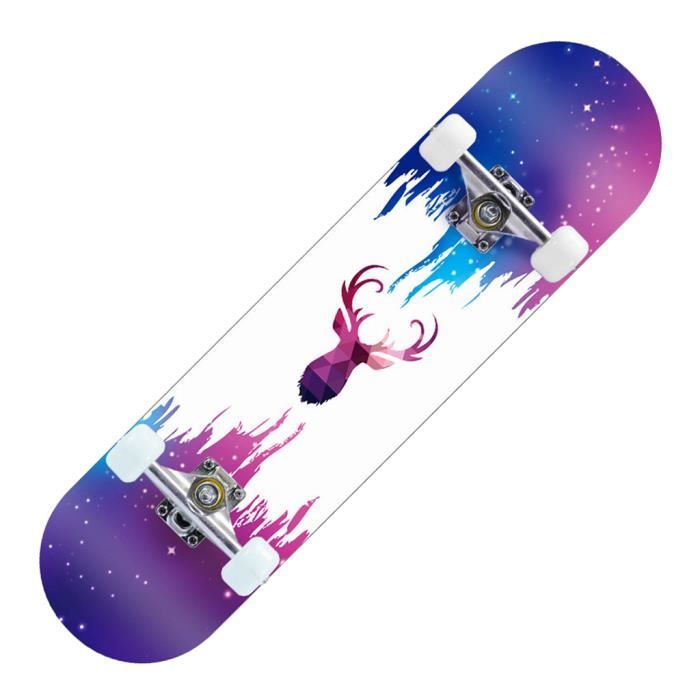 Jeunes et Adultes avec des roulements /à Billes ABEC-11 Roue de Flash,92A Anti-d/érapant Lisse,muet funboard de Roue pour Les d/ébutants CLYCTIP Planche /à roulettes Skateboard pour Les Enfants