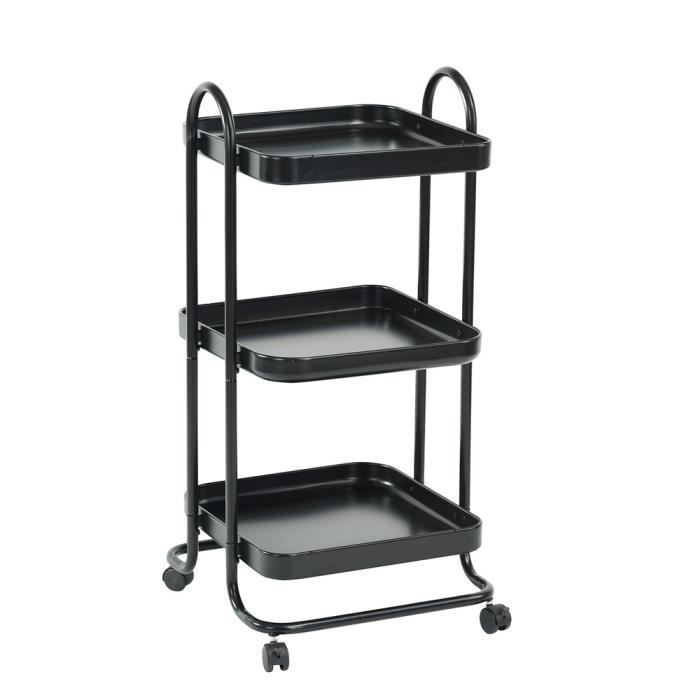Gimify 3 Etages Chariot De Cuisine Jardin Stockage Legumes Fruits