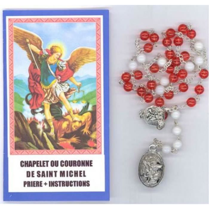 Veilleuse Saint Michel Avec Prière - Objet De Dévotion - Marque OxcmoBijoux - Neuf Avec Étiquettes