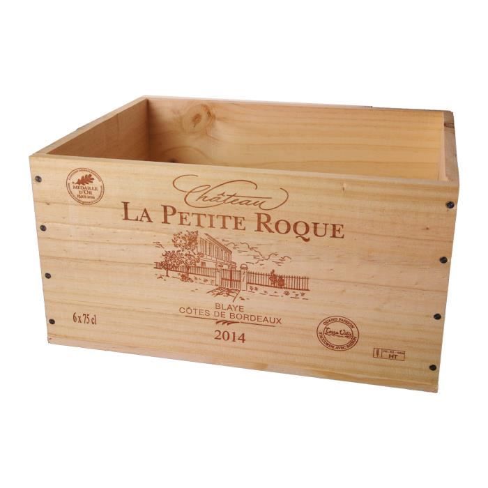 Caisse bois vin vide Achat / Vente pas cher